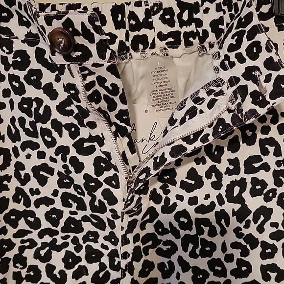 Animal Print Cargo Jogger Pants Boutique Unbranded Cotton Size Small - Picture 6 of 10